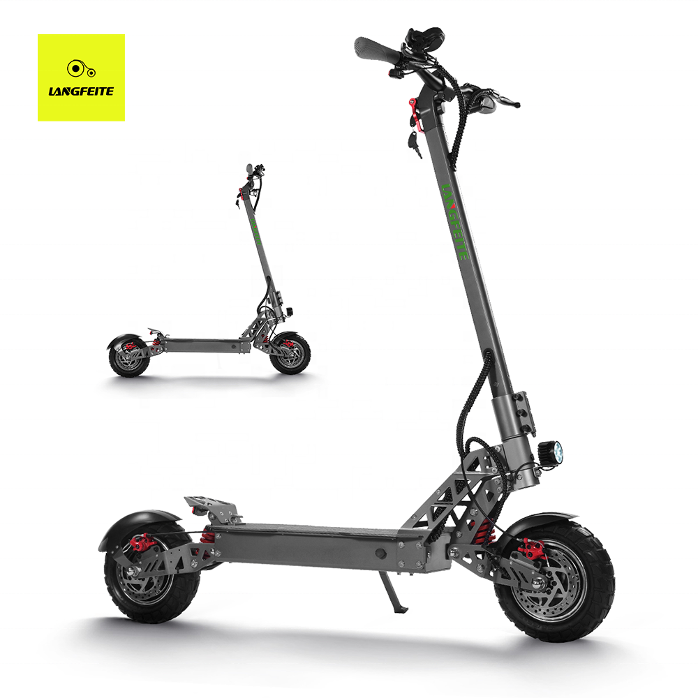 Langfeite C3 Two Wheels Scooter Electric Kickboard Fast Folding Mobility Golf Electric Scooters