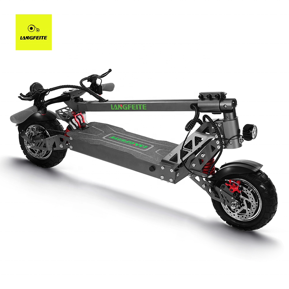 Langfeite C3 Two Wheels Scooter Electric Kickboard Fast Folding Mobility Golf Electric Scooters