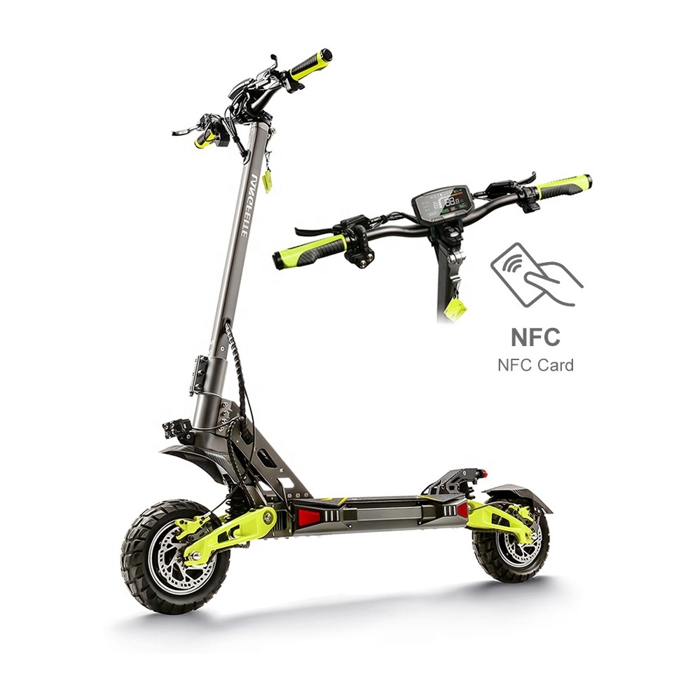 LANGFEITE 2023 New C5 10 Inch Fast Monopattino Scooter Elektro Roller Elektrische Step 60V Electric Scooters