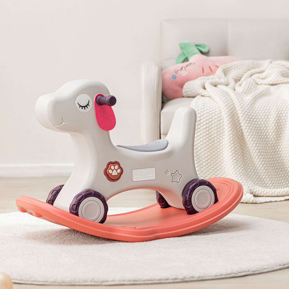 Professional Animal Plastic Indoor Kids Rocking Baby Horse