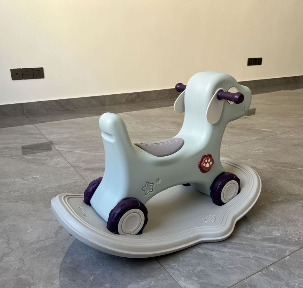 Factory Supplying Elephant Baby Rocking Roking Horse Chair Bouncer