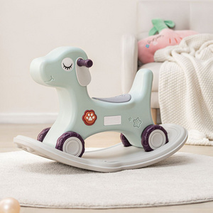 New Arrival Automatic Horse Kids Ride On Toys 3 In 1 Baby Comfort Rocking Chair