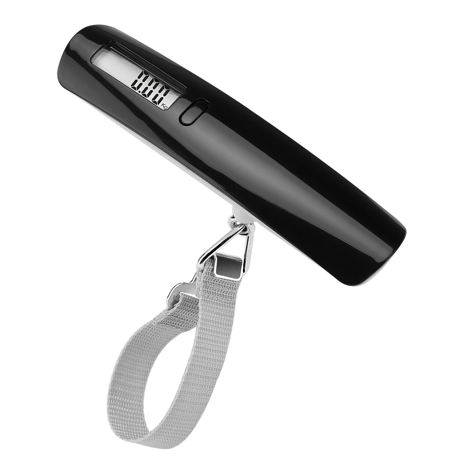 Stainless steel Lcd display Hanging Suitcase Weighing Portable Travel 110lb 50kg Weight Electronic Digital Luggage Scale