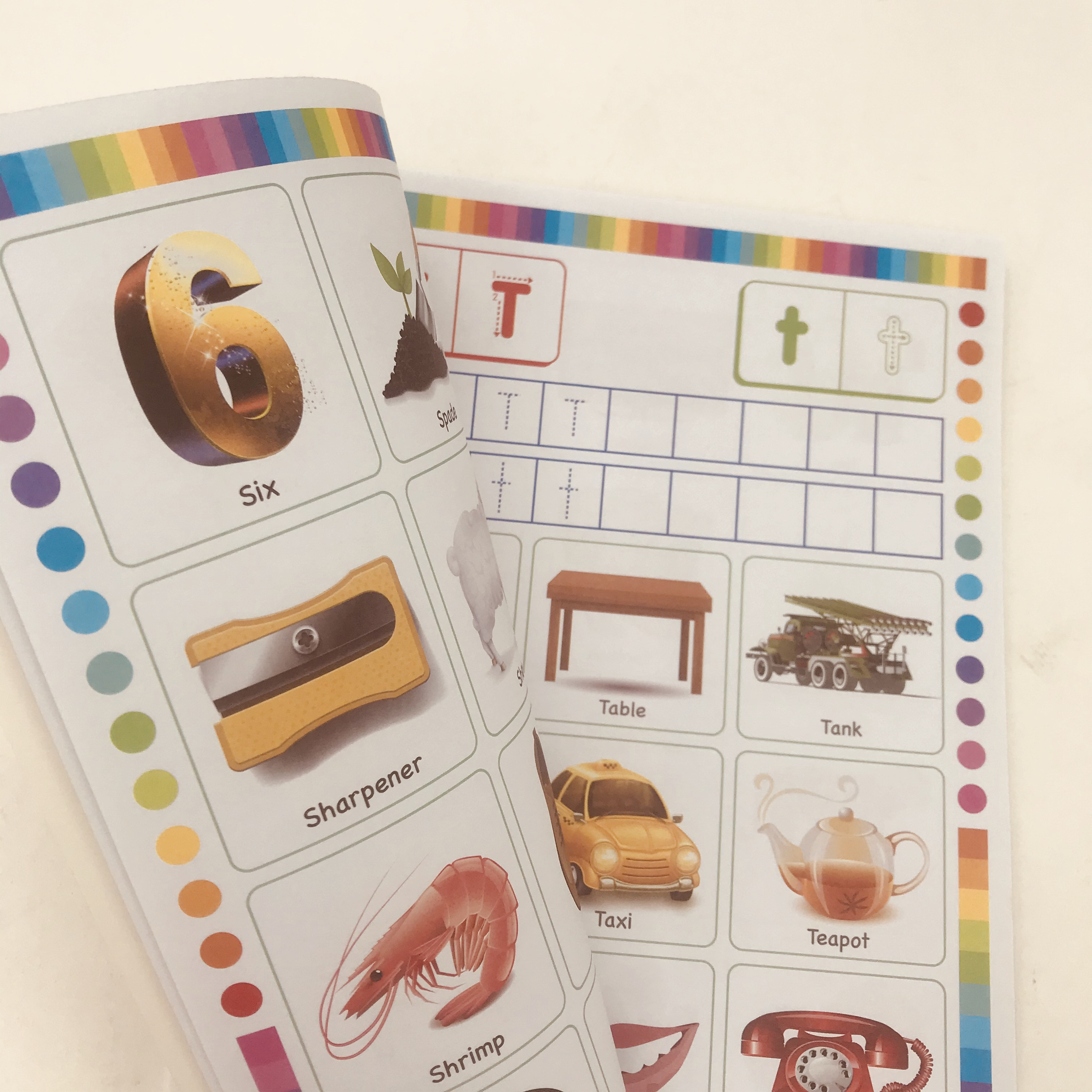 Softcover High Quality Cheap Colorful Various New Design Customized Sticker Book