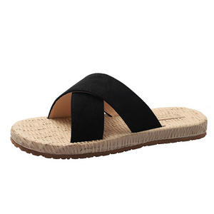 Slippers female summer girl heart Korean version of the ins trend sandals type flip flops outside wearing beach shoes