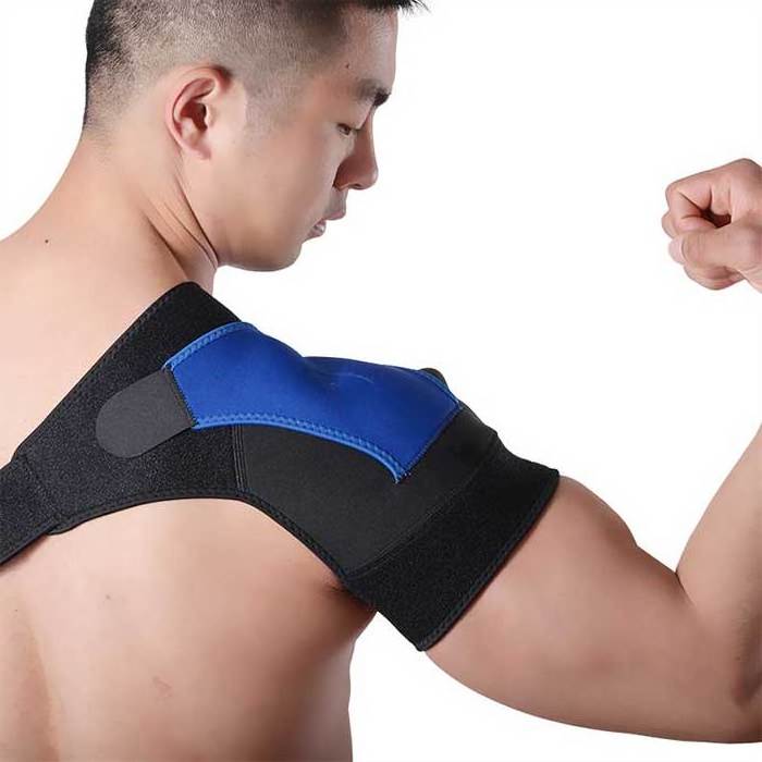 health care supplies squats neoprene adjustable compression massage shoulder support brace protector