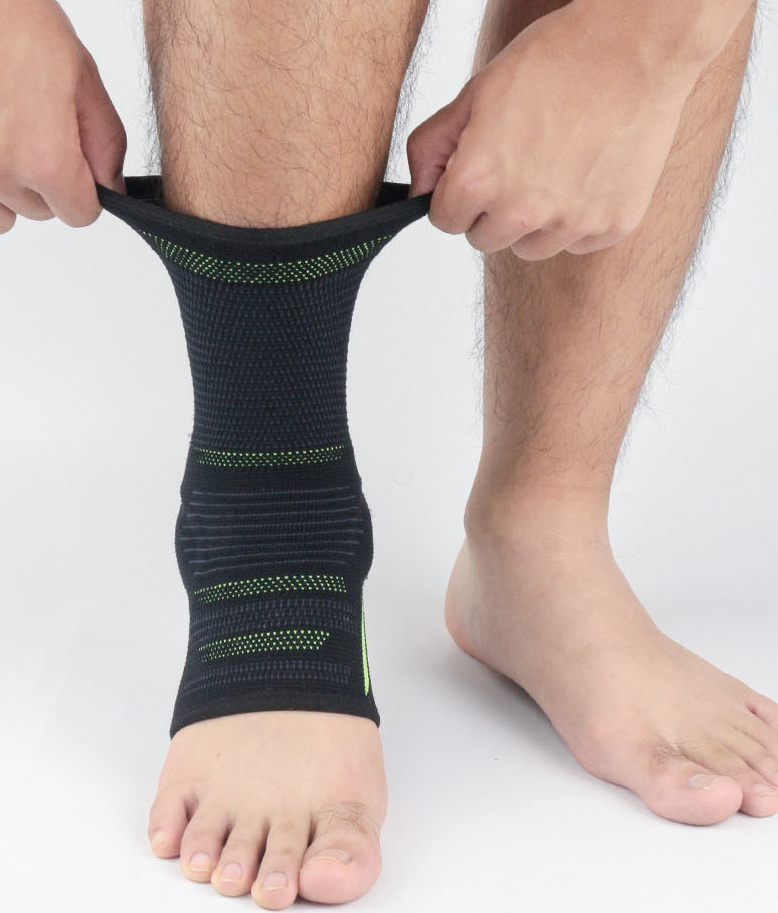 Comfortable Ankle Sleeve Adjustable Compression Strap Ankle Support Ankle Protect Sleeve