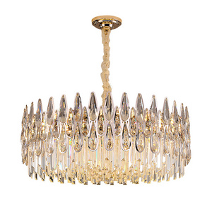 The Best-Selling Entry Door Drip-Like Chandelier Is A Double-layer Design Guest Restaurant With Luxury Crystal Lighting