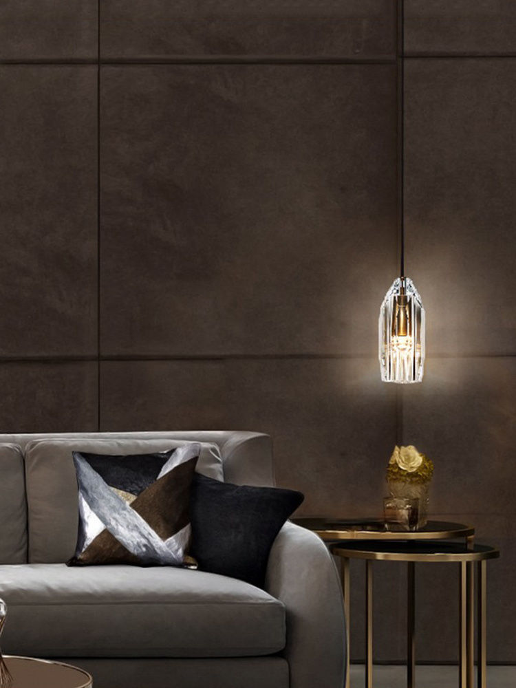 Light Luxury Small Pendant Lighting modern chandelier for kitchen bedroom bedside bar hotel villa Copper Material