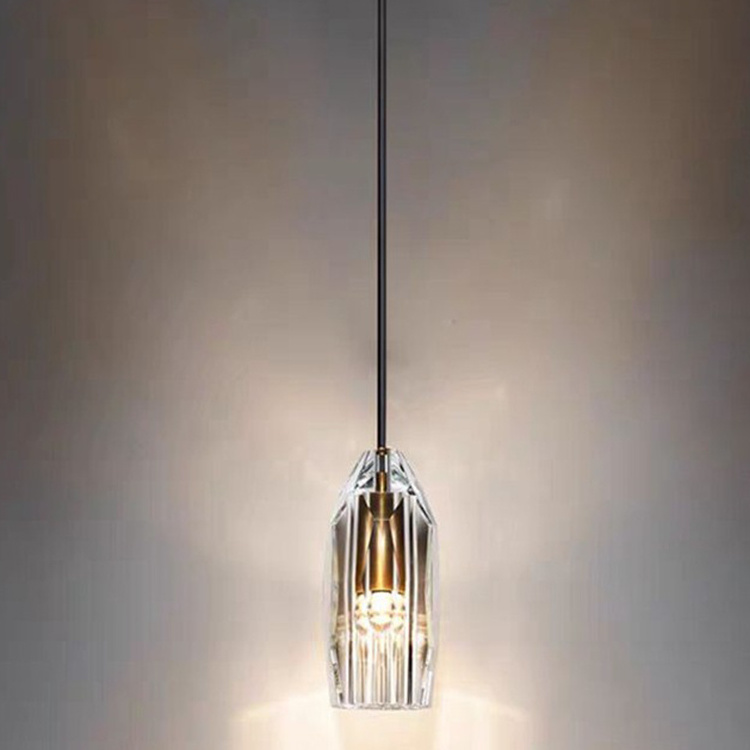 Light Luxury Small Pendant Lighting modern chandelier for kitchen bedroom bedside bar hotel villa Copper Material