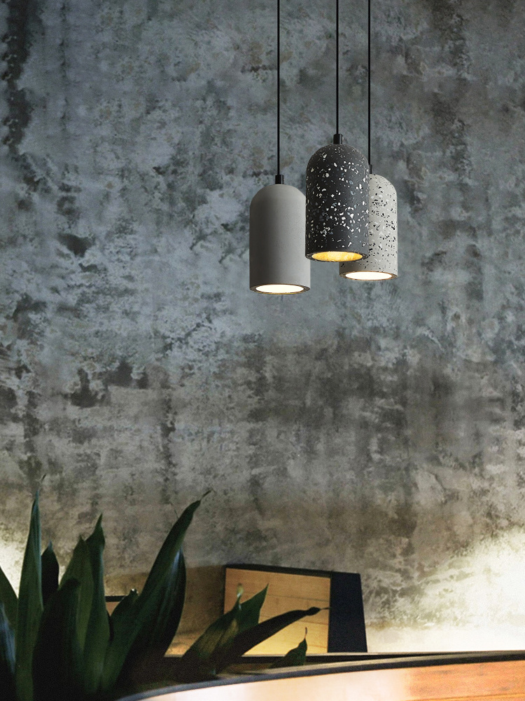 High Quality Microcement Wave point Indoor Decorative hanging lamp lighting led decorative pendant light Hotel Cafe