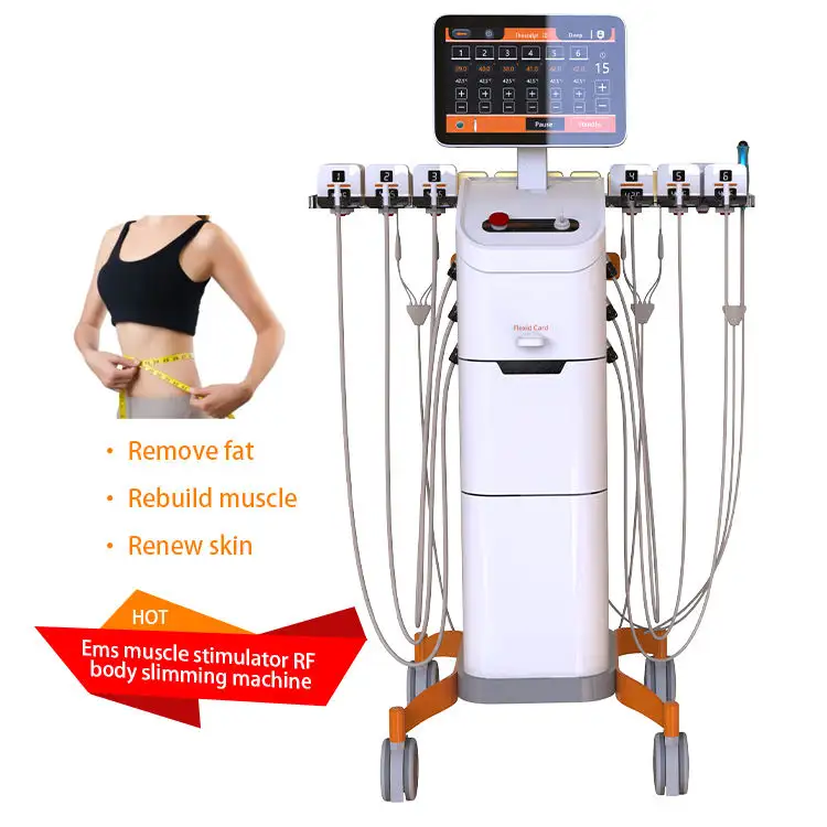 Body fat dissolving slimming id flex Fat Reduce Trusculpt ID flex cellulite treatment trufat 45d ems Machine