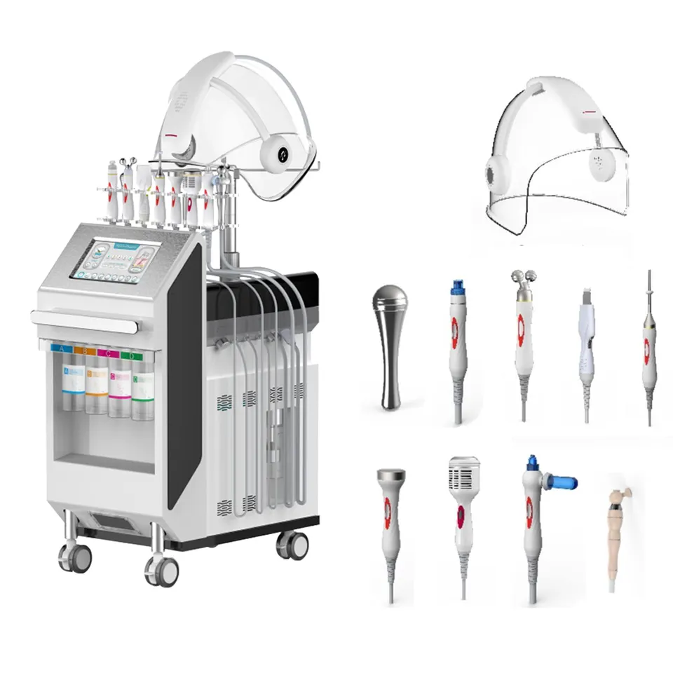 10 in 1 2023 hot sale hydra small bubble aqua facials hydra beauty microdermabrasion machine