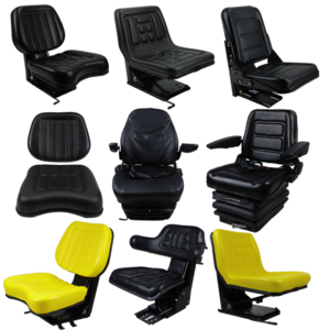 Agricultural tractor seats, forklifts, forklifts, loaders, seats, suspended shock absorption seats