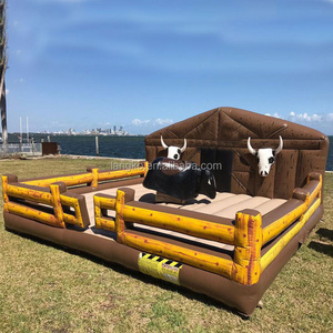 Wholesale factory price rodeo ride inflatable games mechanical bull for sale