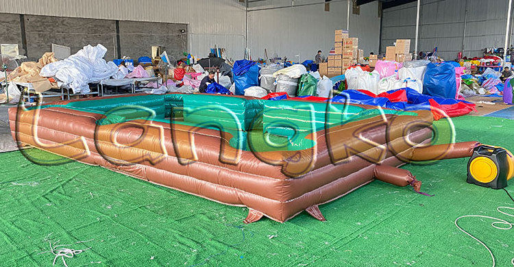 Giant Snooker Football Field Game Inflatable Table Pool Inflatable Snook Billiards Table