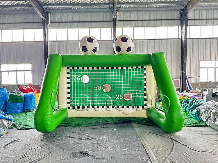 Customized Commercial Inflatable Football Gate Inflatable Soccer Goal For Game