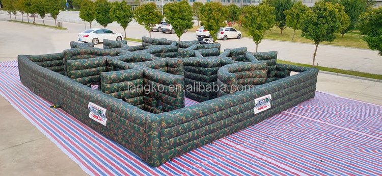 Paintball bunker shooting games wall camouflage military laser tag maze for CS game