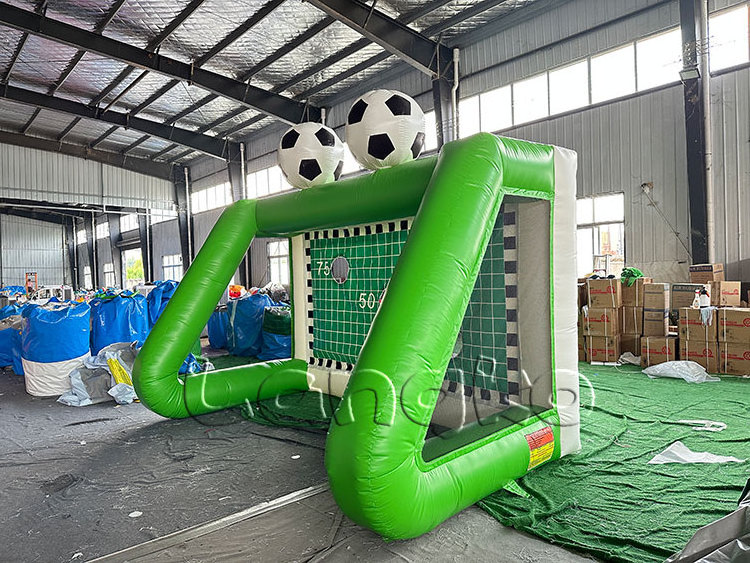 Customized Commercial Inflatable Football Gate Inflatable Soccer Goal For Game