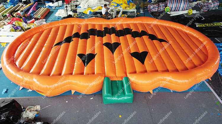 PVC giant strawberry sunflower apple sunflower corn inflatable jumping pad air giant bounce pillow