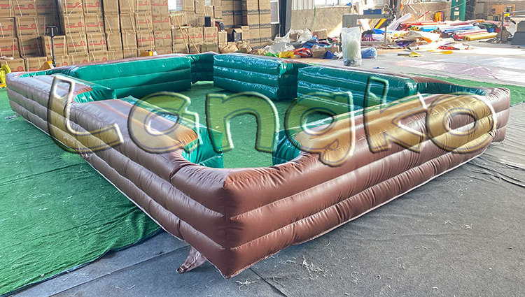 Giant Snooker Football Field Game Inflatable Table Pool Inflatable Snook Billiards Table