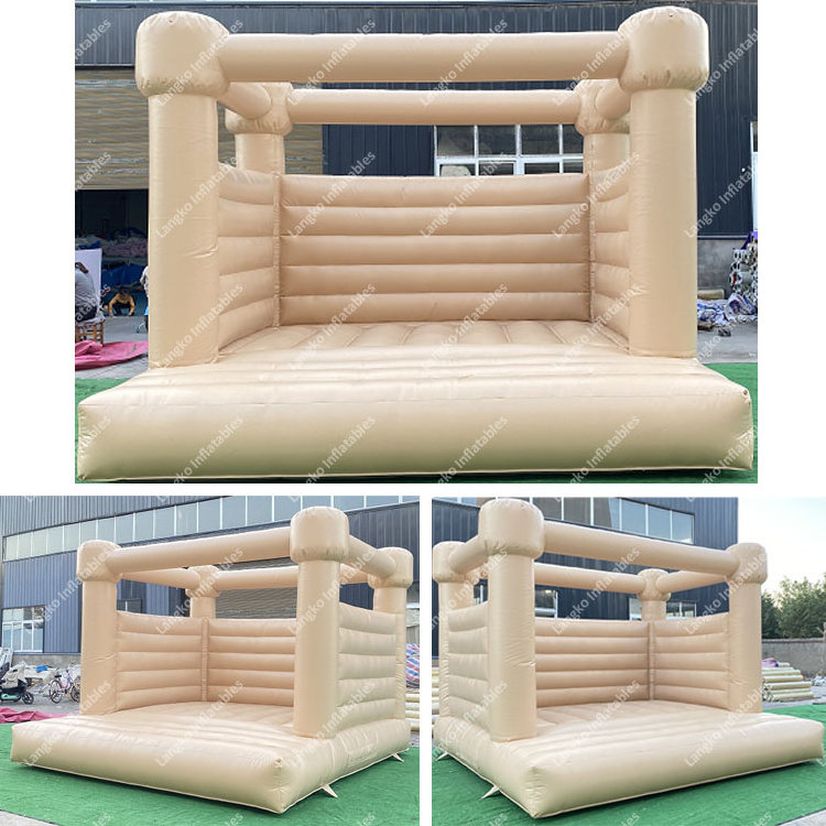 13x13 party wedding bouncy castle inflatable bouncer white bounce house for kids adults jumping