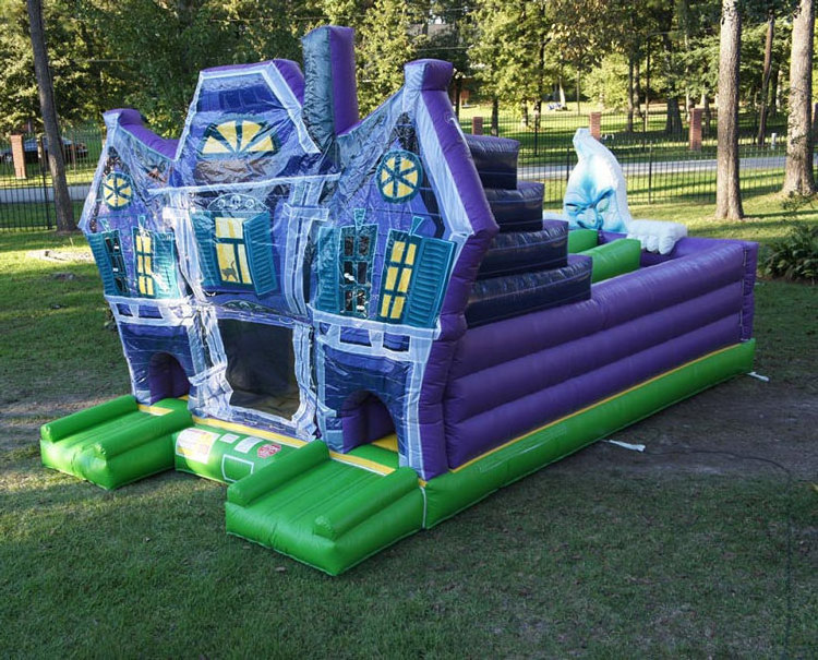 Adults kids fun giant inflatable halloween haunted house maze for sale