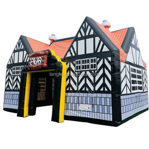 Outdoor party events bar tent inflatable irish pub