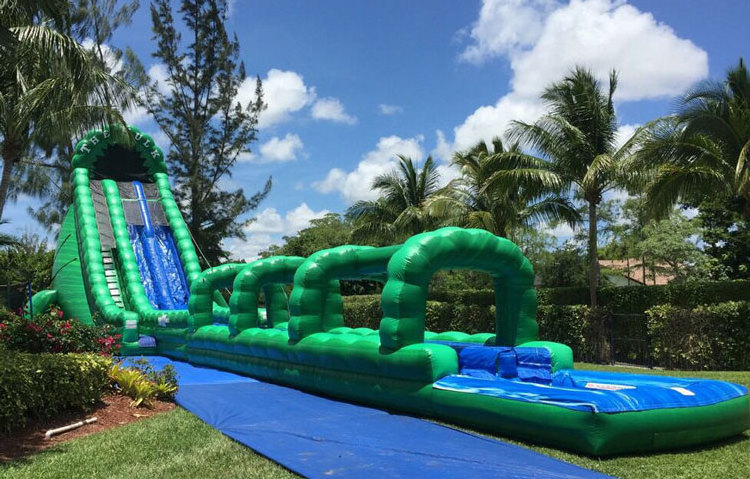 36ft Tall double lane commercial waterslide giant inflatable water slide for adults