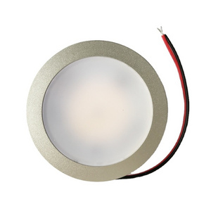 High Quality Caravan Interior Light Aluminum 10-30V 12V Mini LED RV Motorhome Boat Recessed Ceiling Light