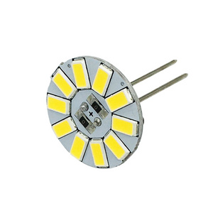 Disc 24V G4 LED 10-30V 12V Round BAck-Pin Side-Pin G4 LED Light Lamp Bulb High Quality