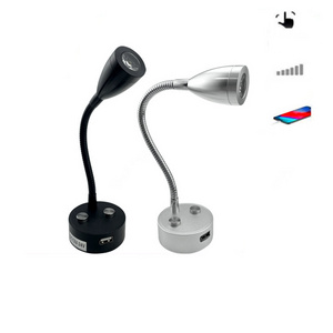 12 Volt LED Reading Light Dimmable Bedside Reading Lamp for RV Boat Camper Van