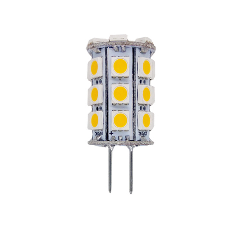 G6.35 10-30V 3W 4W SMD5050 G5.3 G4 Bi Pin 12V 24V High Bright Lamp Bulb GY6.35 LED Light Bulb