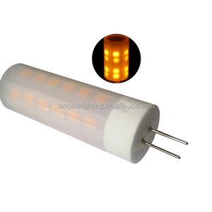 Newest Flickering Flame Effect Fire G4 12V Led flame bulb Flame light 1700K