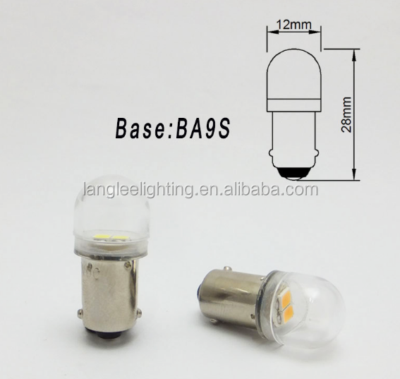 E10 LED Bulb 6V 1W 100LM 6V 12V 24V 36V Ba9s Light Bulb