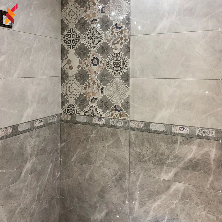 New design great shower bathroom decorative ceramic resin wall tiles price for sale