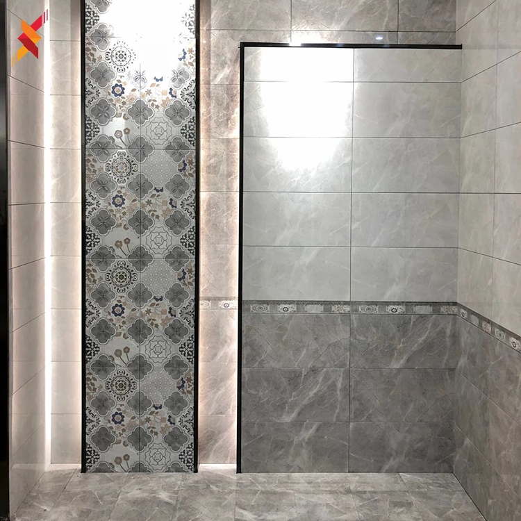 New design great shower bathroom decorative ceramic resin wall tiles price for sale