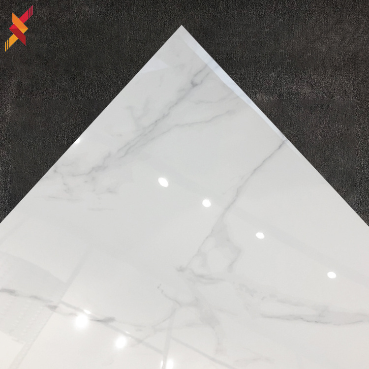 LL Cheap 60x60 Price In The Philippines Wholesale Carrara White Marble Wall Porcelain Glazed Floor Tiles