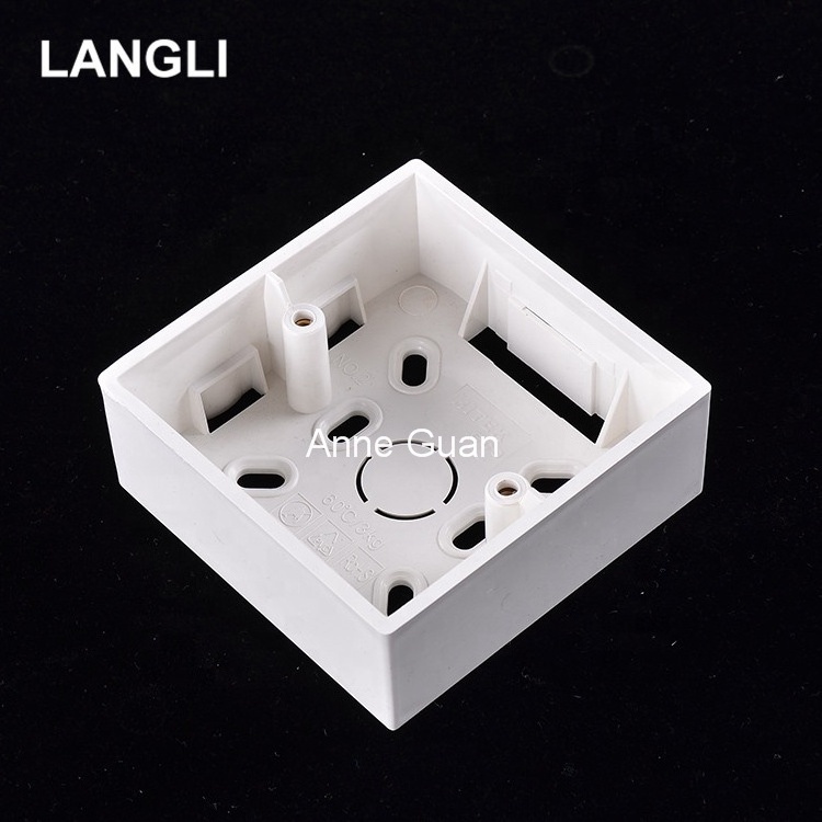 Factory Good Quality Hot Selling Electrical Plastic PVC Switch Boxes