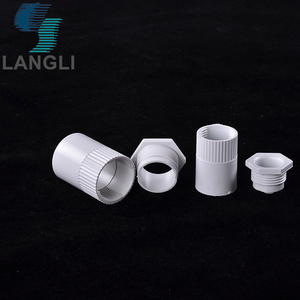 All Types Of Male Bush Pvc Electrical Fittings Conduit Pipe Accessories