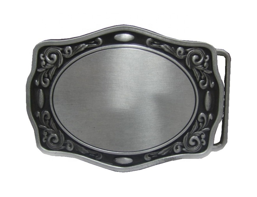 Zinc Alloy Light Plate Belt Buckle Retro Casual Western Cowboy Belt Buckle