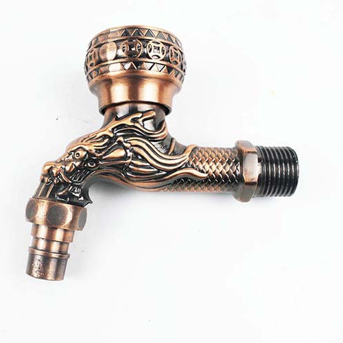 Classic zinc alloy Bronze Dragon faucet