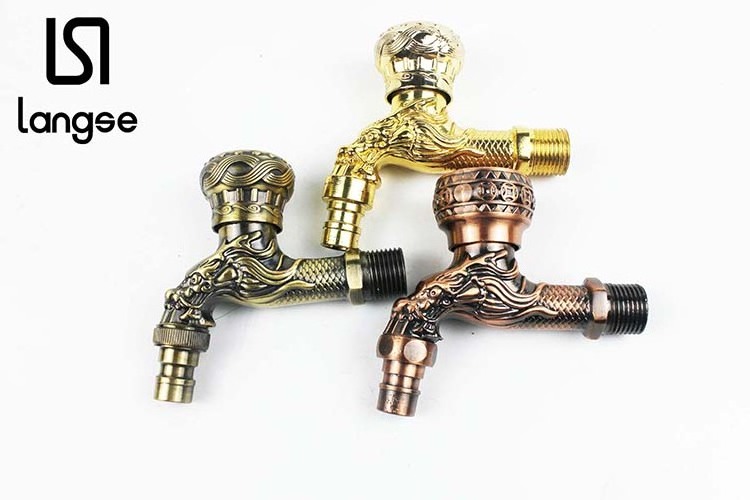 Classic zinc alloy Bronze Dragon faucet