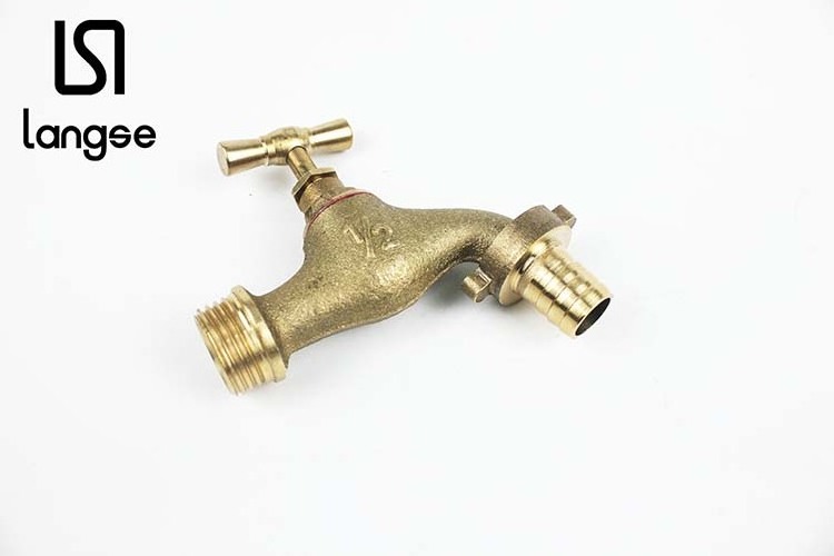 High quality 1/2-3/4 brass faucet with interface