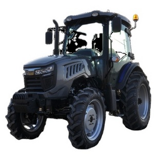 80hp cheap farm wheel tractors 4x4wd compact agricultural equipment machinery