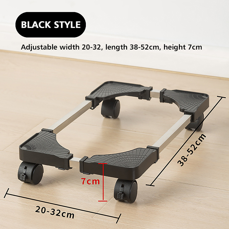 Hot Selling Computer Tower Stand Adjustable Stand with Rolling Caster Wheels  PC Tower Stand Holder