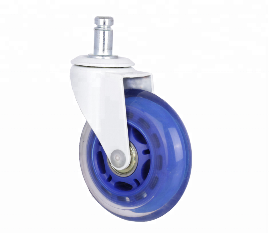 Casters   Rotary chair casters Heavy Duty and Safe for Hardwood Floor and carpet 3 Inch