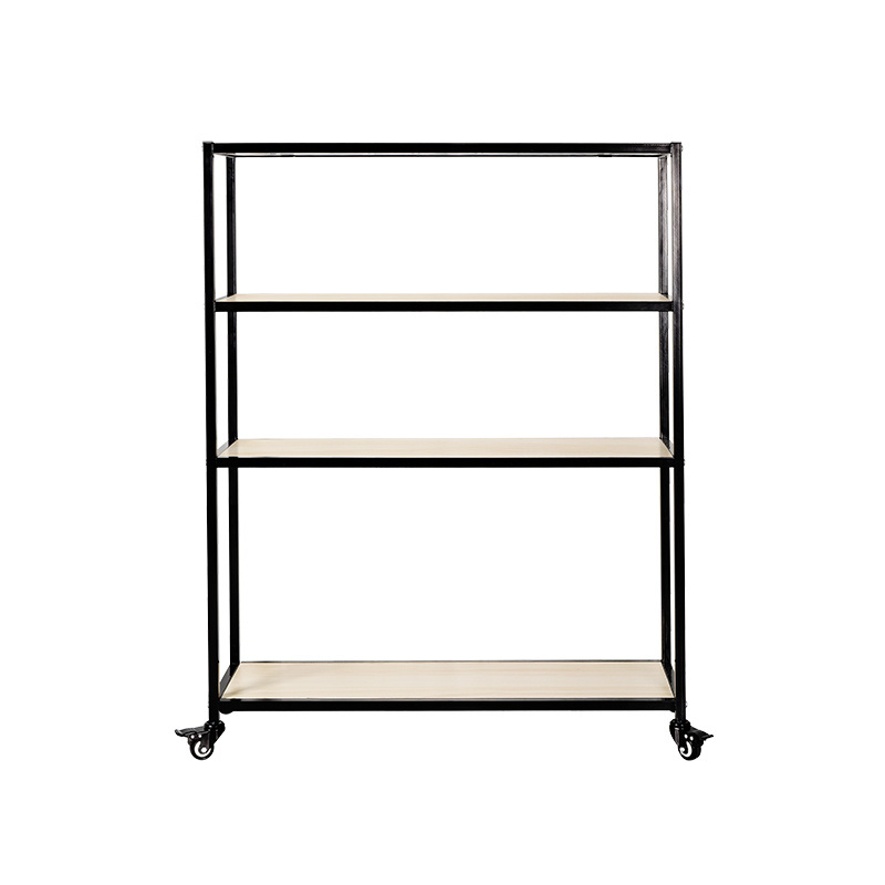 4 Tier Storage Rack Shelves Portable Removable Modern Furniture Industrial Shelf Storage Stacking Racking 2cm Metal Tubing