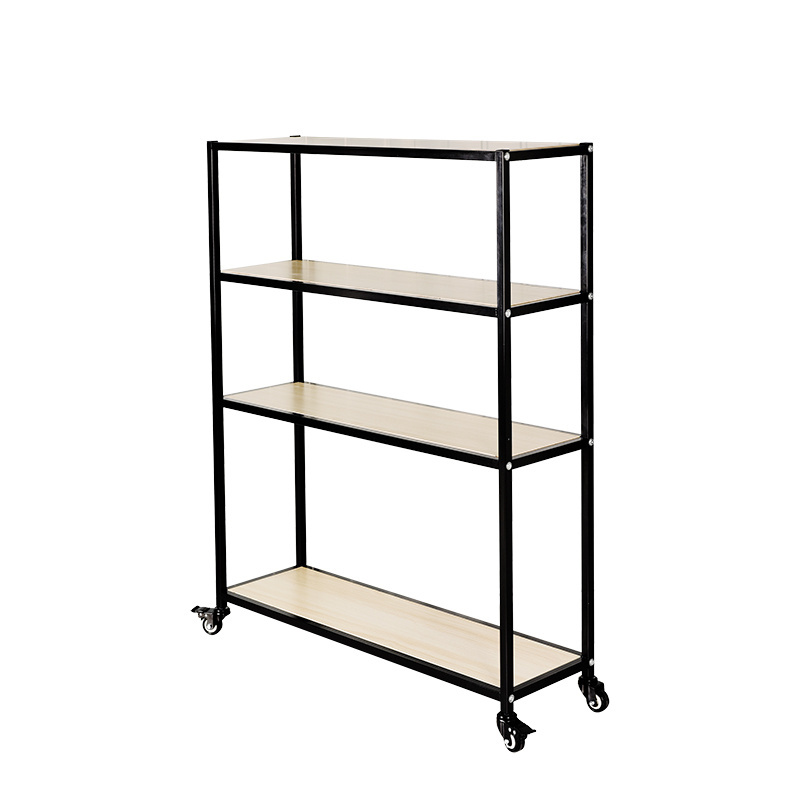 4 Tier Storage Rack Shelves Portable Removable Modern Furniture Industrial Shelf Storage Stacking Racking 2cm Metal Tubing