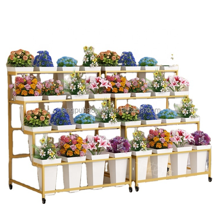 Metal plant stand Garden shelf Suitable for large flower pot rack display stand Indoor and outdoor flower stand